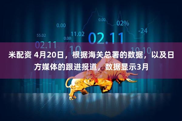 米配资 4月20日，根据海关总署的数据，以及日方媒体的跟进报道，数据显示3月
