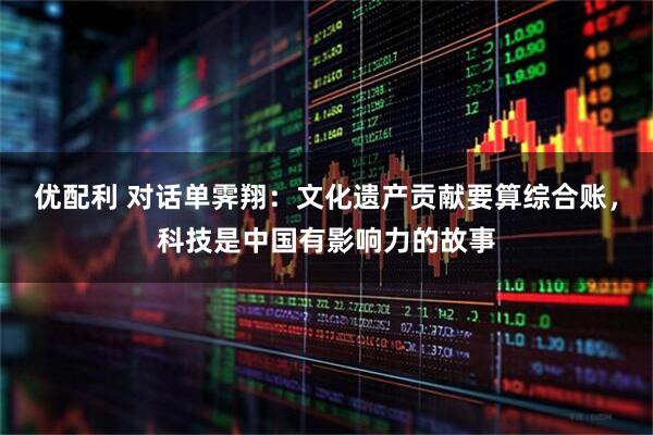 优配利 对话单霁翔：文化遗产贡献要算综合账，科技是中国有影响力的故事
